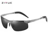 Nuevas Gafas de Sol de Aluminio-Magnesio para Hombre 8177 Gafas Polarizadas de Alta Definición para Conducir Gafas de Color Cambiante de Moda
