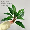 Folhas Artificiais de Inhame, Folhas de Maçã, Folhas de Eucalipto, Paisagismo com Plantas Verdes, Decoração de Casa, Arranjo de Flores, Plantio no Solo, Folhas Verdes, Plantas Artificiais