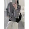 Nuevo Producto Primavera 2026: Cardigan de Punto Trenzado con Cuello Redondo Estilo Coreano Dulce Rojo de Buena Suerte para Año Nuevo con Caballo Pequeño