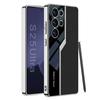 Funda para Samsung S25 Ultra, S25 y S25 Plus, con acabado electrochapado, de piel lisa y resistente al agua.
