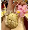 Pingente Dourado para Celular, Chaveiro, Acessório de Bolsa, Evento Promocional, Presente para Transmissão ao Vivo Atacado