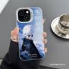 Nova Capa Prata Colorida Jujutsu Kaisen para Apple 17 Pro Max, Gojo Satoru 16 Anime Personalizada 15 Anti-Queda 14 Capa Protetora
