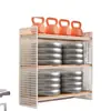 Prateleira de temperos para cozinha, organizador multifuncional para bancada doméstica, multicamadas, design estreito, para armazenar temperos, óleo, sal, molho e vinagre