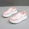 [Personalizado] Zy1801 Nuevos Zapatos Deportivos Transpirables de Combinación de Colores Primavera y Verano 2024 Zapatos Casuales de Suela Gruesa para Mujer Aumentados Redondos