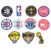 Le Si Equipo de Baloncesto Bordado Pegatinas de Tela Pantalones Ropa Decoración Parche Reparar Agujero Marca de Moda Capítulo Bordado Etiqueta Bordada