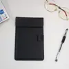Carpeta Clip Magnética para Pizarra Suministros para Hotel Bloc de Notas A4 de Cuero Soporte para Notas Carpeta de Cuero Magnética para Escritura