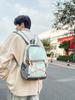 Mochila Casual Simples Nova Transfronteiriça Viagem Mochila Leve Mochila Feminina para Viagem Esportes ao Ar Livre Comércio Exterior