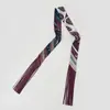 Venta al por mayor del fabricante: Bufanda Larga de Seda con Borlas y Tejido de Sarga, Cinta Decorativa Multiusos Adecuada para Regalo y Decoración de Joyería