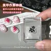 Arte de Uñas Sin Color Pintura con Placa Trasera Placa de Acero Encaje Lazo Manhua Sello Transparente Transferencia Herramientas de Arte de Uñas Venta al por Mayor