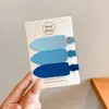 Novedad 2025 Pasador Azul Degradado de Aspecto Elegante para Mujer, Pasador Versátil Diario sin Costuras, Accesorios para el Cabello con Pinza Frescos de Verano