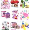 Juguete infantil de cerdito, casa de muñecas, casa de campo, helado, coche de picnic, juguete interactivo, regalo para niños