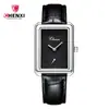 CHENXI/Dawn Reloj para Estudiante Reloj Cuadrado Correa de Mujer Reloj de Mujer Marca Dawn Reloj de Cuarzo 090A