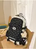 Mochila nueva de alta apariencia estilo coreano ins fresca y dulce de colores de caramelo para estudiantes de secundaria y preparatoria, mochila ligera y de gran capacidad