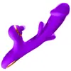 Dispositivo de Masturbación Femenina, Vibrador de Succión Orgásmica, Estimulación Fuerte de Vibración con Lengua Lamiendo, Palo Vibratorio de Masturbación, Juguetes Sexuales para Adultos