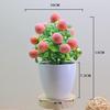 Fábrica atacado mini pimenta laranja simulação vaso artificial fruta pequena bonsai fortuna fruta árvore desktop pequenos ornamentos