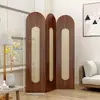 Biombo para Sala de Estar, Pared Divisoria Plegable y Móvil, Fácil Autoensamblaje, Biombo para Entrada para Privacidad, Biombo de Estilo Tradicional