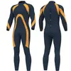 Traje de buceo de 3 mm de grosor, manga larga, pantalones, cálido, una pieza, traje para medusas, surf, buceo, vadeo, ropa deportiva