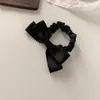 Terciopelo Vintage Lazo Grande Negro Cuerda para el Cabello Vintage Lindo Pinza Superior Accesorios para el Cabello Satén Dulce Cuerda para la Cabeza Bucle de Intestino Delgado