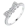 Anillo de lazo con microincrustaciones de circonita bañado en oro, popular en Amazon. Anillo de pulsera elegante y sencillo para mujer, estilo japonés y coreano.