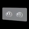 Hebilla de Garra Adhesiva Transparente Sin Rastro Parche Adhesivo Fuerte Gancho de Parche Sin Rastro Caja de Almacenamiento para Trípode Baño Accesorios Montados en Pared