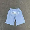 Atacado Transfronteiriço Cort Alcatraz Esportivo Casual Shorts com Cordão Unissex Calças Casuais Estampadas para Homens e Mulheres Verão