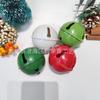 6cm Estrella de Cinco Puntas Pintada Mascota Colgante Campana Bolsa Llavero Accesorios DIY Decoración Navideña Plástico