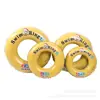 Anillo de Natación Grueso Abc para Niños Anillo de Natación Amarillo para el Agua Resistente al Desgaste Inflable Anillo de Natación para las Axilas de Niños Anillo Flotante de PVC