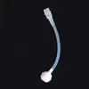 Manguera de Silicona Adaptador de Perla de PP Bola de Gravedad Tubo de Botella de Popote Convertidor Accesorios para Vasos de Agua de Niños Caucho de Silicona