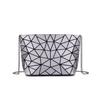 Bolsa Feminina 2025 Novo Estilo Coreano Acolchoada Feminina Ombro Transversal Corrente Bolsa Tendência Versátil Fashion Pequena Quadrada