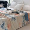 Colcha de Toalla de Hilo de 6 Capas Clase A Algodón Puro Colcha Fresca de Verano Colcha de Siesta de Verano para Niños Colcha Fina de Verano para Aire Acondicionado