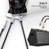 Cabo de Áudio Três em Um para Conector 2Rca Rca Adequado para Tipo-C Apple 3.5mm para Alto-falante Núcleo de Cobre Sem Oxigênio