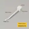 Mingchuang Estantería Premium Accesorios para Exhibidores Tablero en Capas Gancho Joyería Pendientes Tubo Cuadrado Aro para Cabeza Cajón Pequeño Tablero para Pendientes