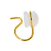 Convertidor de pendiente sin agujero a clip para oreja manga sin dolor tapón para oreja de hamburguesa pendientes anti-caída pendientes en forma de U pendientes al por mayor