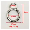 En Stock Anillo de Resorte de Aleación Forma de Ocho Hebilla de Calabaza Anillo Redondo para Bolsas y Bolsos Accesorios de Ferretería DIY Hebilla Metálica para Colgar para Equipaje