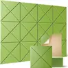 12 Paneles Acústicos Paneles Aislantes de Sonido Estudio Insonorizado Paneles de Pared Decorativos Romboidales Reducción de Ruido Venta al por Mayor A Prueba de Ruido