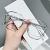 Nuevos Armazones para Gafas con Filtro de Luz Azul del Fabricante, Armazones de Acetato Modernos y a la Moda, Armazones Cuadrados de Alta Gama, Versátiles para un Look Natural, Venta al por Mayor