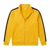 Amazon Ropa de Entretiempo Primavera y Otoño Americana Holgada Deportiva para Hombre Simple Cremallera Cuello Alto Bloque de Color Versátil Chaqueta Sudadera con Capucha Hombre