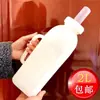Botella de leche para ganado directa de fábrica con escala, botella de leche para terneros, olla de leche, botella de leche para cerdos y ovejas, tetina de silicona para mascotas