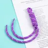 Nuevo Llavero de Cuerda Trenzada de Colores Estilo Ins de Moda DIY Cuerda Nudada Cuerda Trenzada Accesorio Creativo de Moda para Bolso