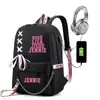 Stray kids combinación alrededor de la misma mochila mochila mochila bolsa Estudiantes coreanos hombres y mujeres Gran Capacidad Nuevo