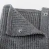 Gorro de cuello acrílico RPET transfronterizo Regalo corporativo Gorro de cuello reciclado Gorro de cuello de lana tejida RPET Fábrica personalizada