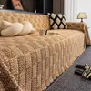Manta de Sofá de Terciopelo de Algodón Cómoda Estilo Retro 2026 Nueva Manta Cubierta de Sofá Gruesa Cálida Otoño Invierno Cobertura Total