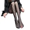Medias de Malla Calientes de Venta Rápida Celebridad de Internet Jacquard de Diamantes Medias de Red Body de Malla Sexy Calcetines de Malla Cortados Estilo Delgado de Verano para Mujer Coqueto Erótico