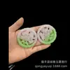 Colgante de la Fortuna de Jade Hetian de Imitación al por Mayor para Hombres y Mujeres, Material Mongol, Diseño de Loto, Colgante Atractivo de la Riqueza, Agente de Transmisión en Vivo
