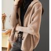 Jaqueta Cardigan de Tricô Elegante Versátil para o Dia a Dia Feminino Outono 2024 Top Casual Solto