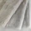 Suministro en Stock de Tela de Piel Sintética de Zorro Pequeña de 5 cm, Material de Felpa Larga, Tela para Alfombra de Pelo Largo de 5 cm, Ropa de Piel Sintética