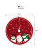 Falda para Árbol de Navidad, Alfombrilla Cubierta de Base para Árbol de Navidad con Múltiples Patrones, Varios Diseños Disponibles