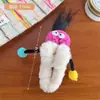 Pinza de Pelo de Felpa para Otoño e Invierno para Mujer, Pinza de Pelo Grande Linda con Diseño de Oso y Conejo, Pinza de Tiburón para Peinados Recogidos, Accesorio de Pelo Grande