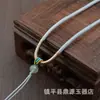 Cuerda de piña cordón trenzado hecho a mano cuerda de collar de jade resistente al desgaste ajustable cuerda de jade trenzada colgante de jade colgante con cuerda