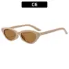 Nuevas Gafas de Sol Retro Angulares Estilo Ojo de Gato con Remaches, Versátiles para Moda Callejera Europea y Americana, Protección Solar, Gafas de Sol Transfronterizas para Exteriores